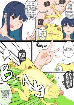 Page 4 of Onna Kishi to Kaeru-gata Majuu no Irekawari RE | Female Knight and Frog Monster Swap RE