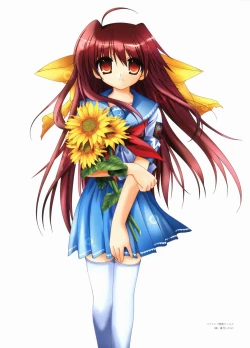 Page 25 of Sharin no Kuni, Himawari no Shoujo & Sharin no Kuni, Yuukyuu no Shounen Shoujo Visual Fan Book