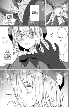 Page 34 of Mesugaki Mahou Shoujo wa Daikkirai na Zako Youma ni Karada o Torikomareta node Kankaku Shadan no Mahou o Tsukatte Asa made Taeru | Magical Girl Caught By A Loathsome Monster Uses Sens...