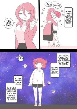 Page 43 of Psycho Les Senpai ga 1000-bon Ureta Kinen ni Les Fuuzoku ni Itte Kimashita Repo | Psycho Lesbian Senpai Sold 1000 Copies Memorial Lesbian Brothel Experience Report