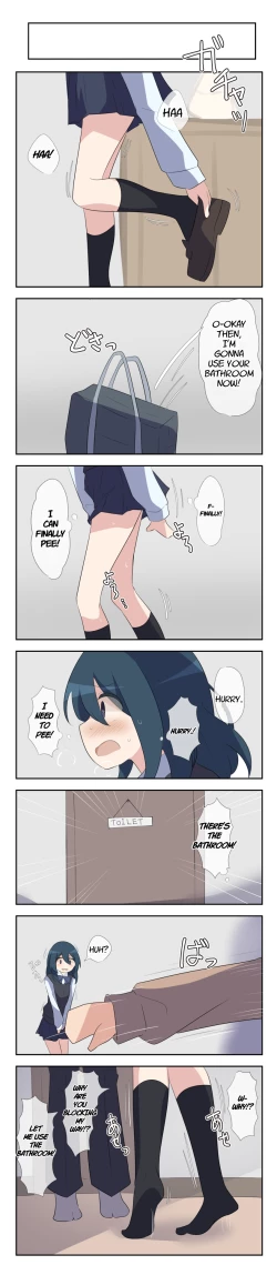 Page 13 of Desperate Girl wets herself due to being teased by her pee-loving boyfriend