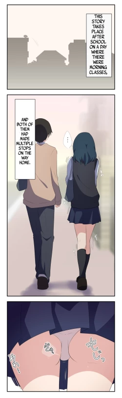 Page 1 of Desperate Girl wets herself due to being teased by her pee-loving boyfriend