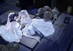 Page 2 of Futanari Bishoujo ga Chuusei Joshi o Kankin Shite Mesu OchiSaseru Hanashi | A Story About A Futanari Babe Holding An Androgynous Girl Captive and CorruptingHer into A Slut.