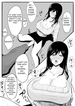 Page 6 of Kyonyuu de Bijin na Oba-san ga Kotatsu de Onanieshite Takara Asa Made Hamemakutta. | My Busty, Beautiful Aunt was Masturbating in the Kotatsu, So I Fucked Her until the Morning.