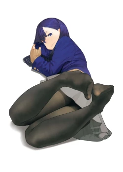 Page 4 of Kuro Tights DEEP black tights art book_20241021