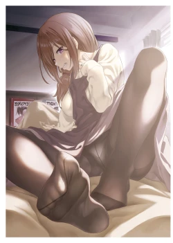 Page 79 of Kuro Tights DEEP black tights art book_20241021