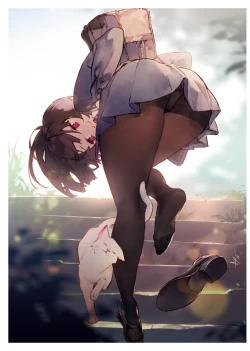 Page 8 of Kuro Tights DEEP black tights art book_20241021