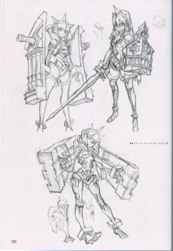 Page 32 of "Yoshinari Yo Art Collection Illustration Edition" bonus booklet "Yoshinari Yo's Thin Book"_20241021