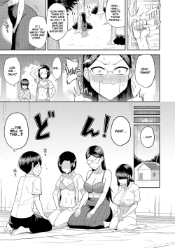 Page 54 of Mujintou de, SEX ni Kyoumi Shinshin na Dosukebe Inkya Joshi-tachi to Harem Life