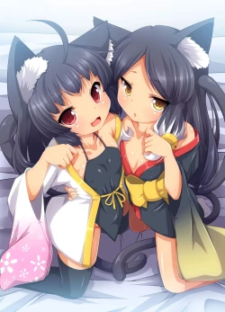 Page 29 of Tsundere Neko Shimai no Zenshin Gohoushi SEX ~ Goon wa Watashitachi no Karada de Okaeshi Itashimasu | 傲娇猫姐妹身心侍奉SEX