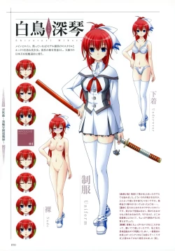 Page 11 of Aojiru Works Artbook