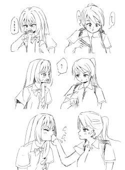 Page 404 of Futanari o Kakushiteiru Ojōsama wa Busaiki Shi Nagara Gamansuru