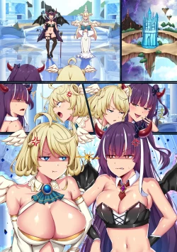 Page 28 of Dosukebe Akuma to Tenshi no Chikara de GakuenJjoshi Zen'in Hatsujō!？ Seisona Ano Musume to Kimochiyosugiru Gakuen Ha-Remu Sekkusu!