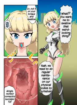 Page 4 of Kapuserunaishikyō kara mita, jibun no tainai no kōkei ni odoroku anjera-chan.