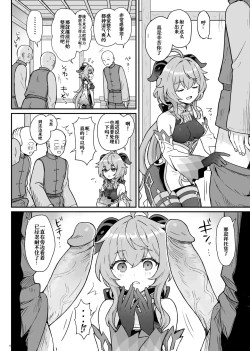 Page 8 of Ganyu-chan ga Shigoto to Seiyoku Shori o Otetsudai suru Hon.