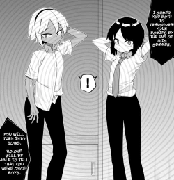 Page 7 of Hidoi Me ni Au Otokonoko-tachi vol.6