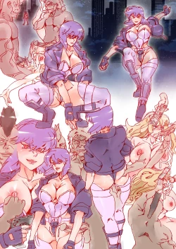 Page 1 of Gangbang Major Kusanagi Motoko