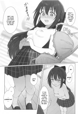 Page 9 of Shizuku-chan Echi Echi Hon Echi Echi Kojin Lesson Hen