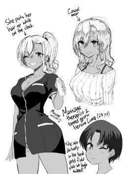 Page 42 of Kurogal Men-esthe Jou ga Yarasetekureru Hanashi | Happy Endings with a Tanned Gyaru Massage Therapist