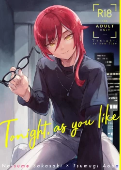 Page 1 of Tonight, as you like