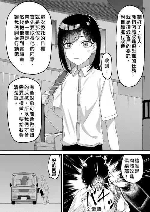 [Sasaki Musashi] Nikutai Kaizou Club Shidou | 肉體改造俱樂部啟動! + 去勢雌化課程施術後 [Chinese] [MTL]