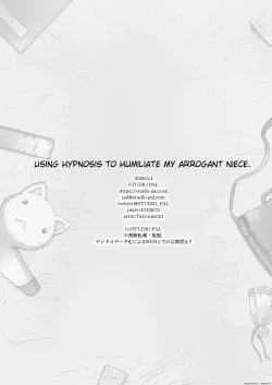 Page 30 of Kuso Ue Kara Mesen no Meikko o Saiminjutsu de Hazukashii Oshioki o Suru. | I use hypnotism to give my arrogant niece a humiliating punishment.