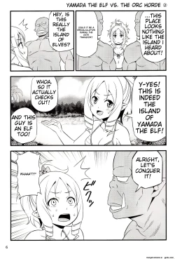Page 4 of Yamada Elf Sensei VS Orc Gundan