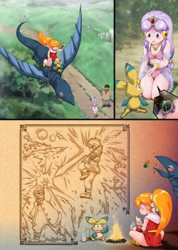 Page 74 of Sen・Choujigen Densetsu Rall  Riyon Oukoku Hen（1）