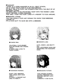 Page 3 of Tanetsuke Nikki| Breeding Diary