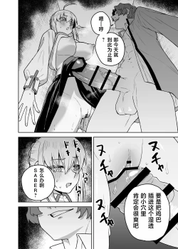 Page 12 of Saber ga Wakame ni NTR Hon