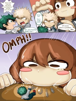 Page 1 of Ochako swallows Bakugo