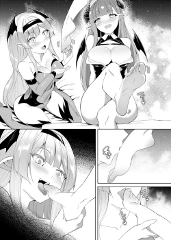 Page 71 of Princess Fetishism ―A story of a princess knight whose feet and armpit are trained by a demon and becomes a perverted demon.―