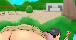 Page 1 of ふたなり野比玉子さん野外射精