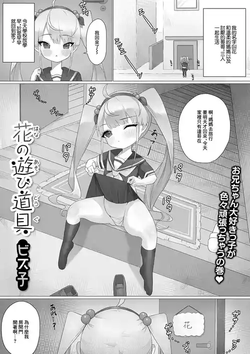 [ビス子] 花の遊び道具