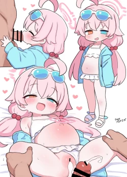 Page 38 of Onaka Halo Toppatsu Copy-bon Goudou "Yurikago no Naka no Kourin"