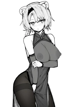 Page 7 of Arknights See-Through China Dress Club Hitori Goudou