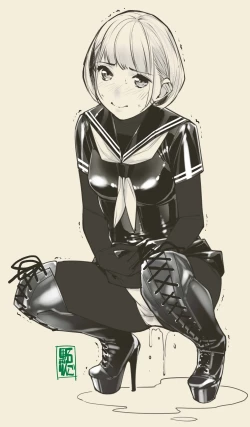 Page 1 of Tekateka seifuku omorashi gakuin