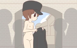 Page 71 of Nyuukoku Shinsa de Zenra