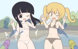 Page 86 of Mizugi ga Tokeru Dokkiri