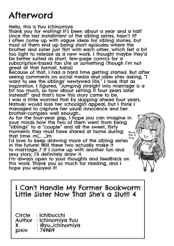 Page 53 of Moto InCha no Kyonyuu Yariman Imouto ga Erosugite, Onii-chan wa Mou...!! 4 | I Can't Handle My Former Bookworm Little Sister Now That She's a Slut!! 4