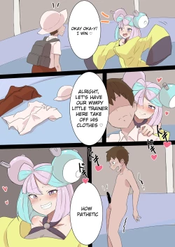 Page 1 of A trainer getting made to cum by lono then getting swallowed