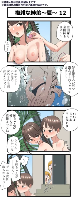 Page 10 of 複雑な姉弟～夏～