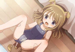 Page 154 of Toilet wo Kari ni Kita Onnanoko to Oshikko Play suru CG