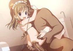 Page 176 of Toilet wo Kari ni Kita Onnanoko to Oshikko Play suru CG