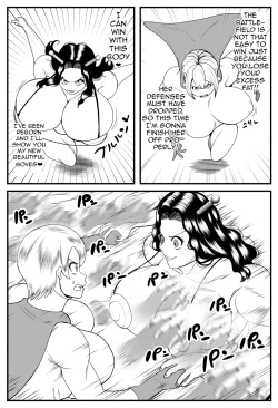 Page 15 of Alien Fatfat VS Superheroine