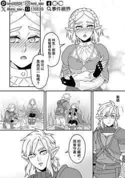 Page 3 of Sà ěr dá chuánshuō-kuàngyě zhī xī lín sà běn “xǐhuān de tā tài chídùnle hěn kùnrǎo a!!”G[The Legend of Zelda)