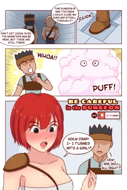 Page 1 of Be Careful in the Dungeon