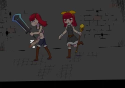 Page 22 of Adventuring Sisters Take on an Ero Trap Dungeon