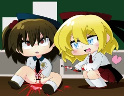 Page 101 of Armed Girl Let's go! Pichi Pichi JC Ura Otome Club