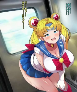 Page 15 of セーラームー●電車便意我慢